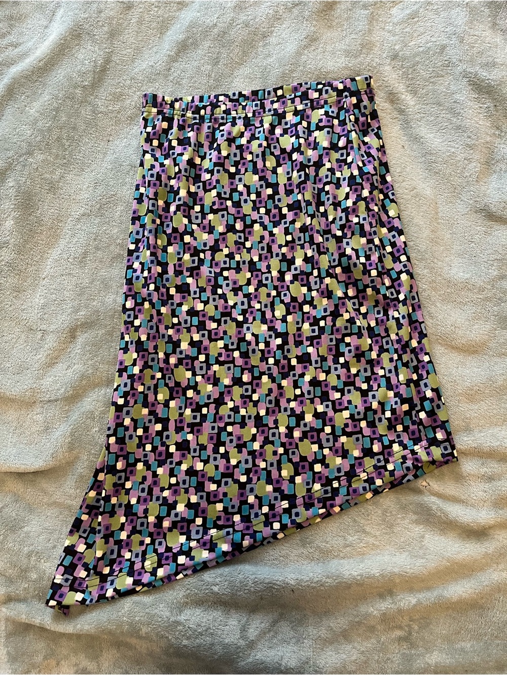 Women’s Asymmetric Retro Skirt
